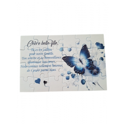 Puzzle " A notre belle-fille"