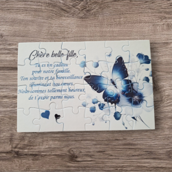 Puzzle " A notre belle-fille"