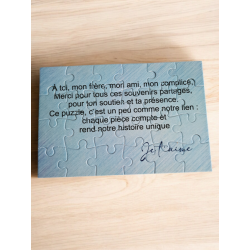 Puzzle "Mon frère"