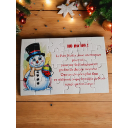 Puzzle "Joyeux Noël"