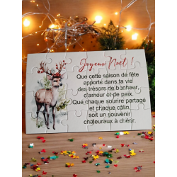 Puzzle "Joyeux Noël"