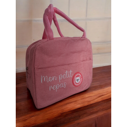 Sac repas /Lunch bag " De l'énergie pour toutes mes aventures"