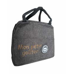 Sac repas /Lunch bag " Mon petit goûter"