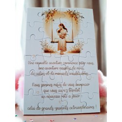 Annonce Grossesse - Puzzle