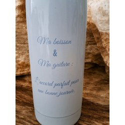 Ma boisson & ma guitare - Bouteille isotherme
