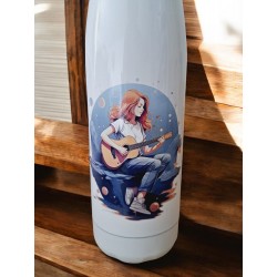 Ma boisson & ma guitare - Bouteille isotherme
