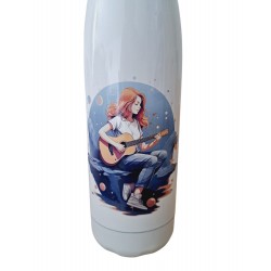 Ma boisson & ma guitare - Bouteille isotherme