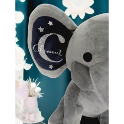 Peluche personnalisée Naissance Eléphant naissance - cadeau de naissance
