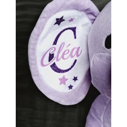 Peluche personnalisée Naissance - Elephant naissance - Cadeau naissance