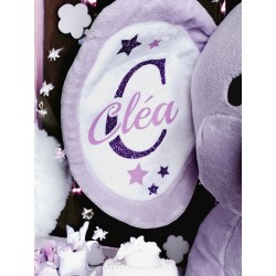 Peluche personnalisée Naissance - Elephant naissance - Cadeau naissance