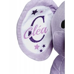 Peluche personnalisée Naissance - Elephant naissance - Cadeau naissance