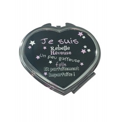 Je suis...Parfaitement Imparfaite. Je t'aime - Miroir de poche