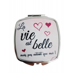 La vie est belle - Miroir de poche
