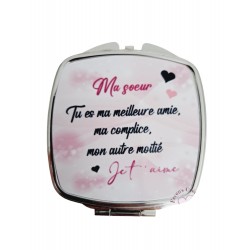 Ma sœur - Miroir de poche