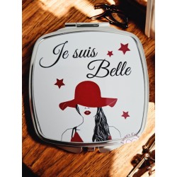 Je suis belle - Miroir de poche