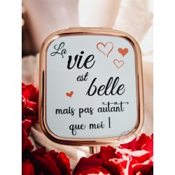 La vie est belle - Miroir de poche