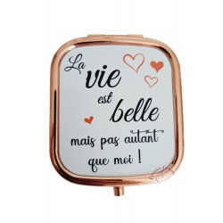 La vie est belle - Miroir de poche