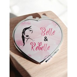 Belle & Rebelle - Miroir de poche