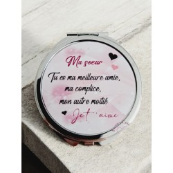 Ma sœur - Miroir de poche