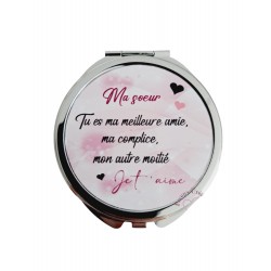 Ma sœur - Miroir de poche