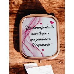 Une maman formidable donne toujours une grand-mère exceptionnelle - Miroir de poche