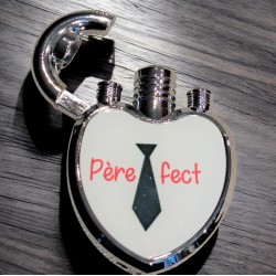 Père-fect - Briquet à gaz personnalisé Cœur