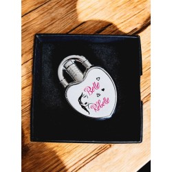 Belle & Rebelle - Briquet à gaz personnalisé Cœur