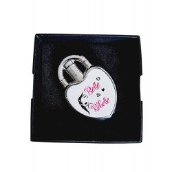 Belle & Rebelle - Briquet à gaz personnalisé Cœur