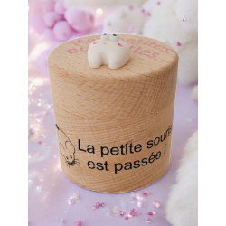 Petite Boîte à Dents en Bois