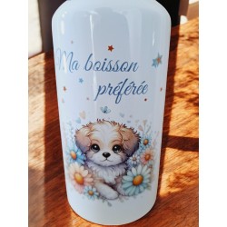 Chien - Gourde Enfant Personnalisée