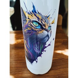 Chat - Bouteille isotherme