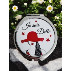 Je suis belle - Miroir de poche