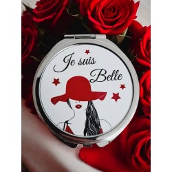 Je suis belle - Miroir de poche