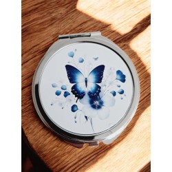 Papillon - Miroir de poche