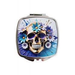 Tête de mort - Miroir de poche