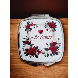 Je t'aime - Miroir de poche