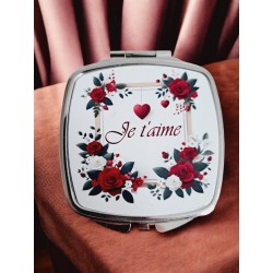 Je t'aime - Miroir de poche