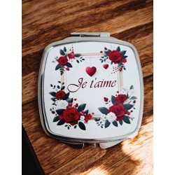 Je t'aime - Miroir de poche