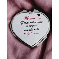 Ma sœur - Miroir de poche