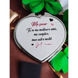 Ma sœur - Miroir de poche