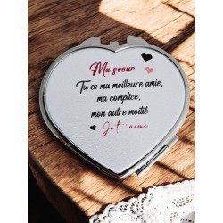 Ma sœur - Miroir de poche