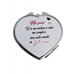 Ma sœur - Miroir de poche