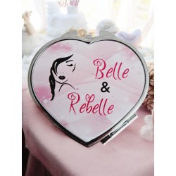 Belle & Rebelle - Miroir de poche