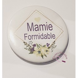 Badge Mamie "Mamie formidable"