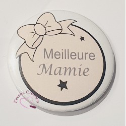 Badge Mamie "Meilleure Mamie"