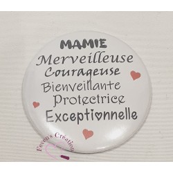 Badge Mamie "Mamie...
