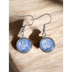 Dauphin - Boucles d'Oreilles Personnalisées pour Enfant