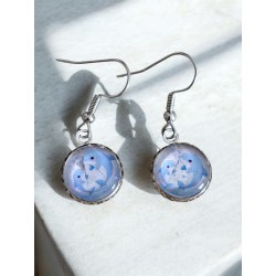 Dauphin - Boucles d'Oreilles Personnalisées pour Enfant