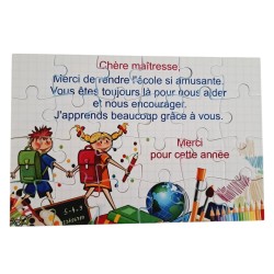 Merci Maîtresse - Puzzle