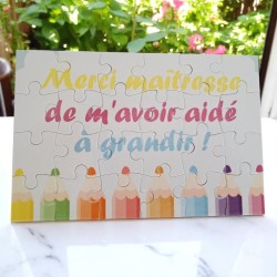 Merci maîtresse - Puzzle